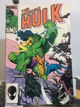 Revista Comic Marvel Vintage The Increíble Hulk 1985 En Ingl