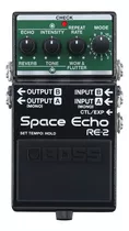 Pedal De Efecto Boss Space Echo Re-2  Negro