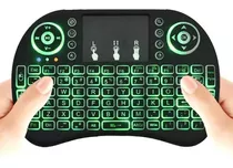 Mini Teclado Controle Sem Fio Para Tv Box Pc Led. Universal