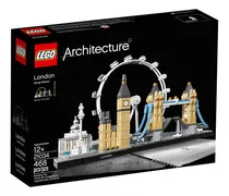 Blocos De Montar Legoarchitecture Skyline London 21034 468 Peças Em Caixa