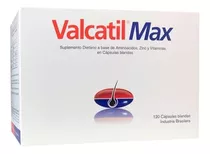 Valcatil Max P/ Caída Del Pelo X 120 Cáps. Blandas