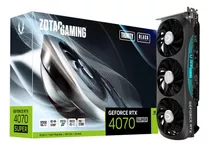 Placa De Video Zotac Gaming Geforce Rtx 4070 Super Trinity