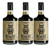 Aperitivo Fernet Buhero Negro 700 Ml X3 - Fullescabio Oferta