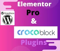 Elementor Pro + Crocoblock Original Licencia 1 Año - 1 Web