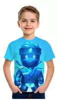 Playera Infantil Stumble Guys 3d Divertida Para Niños