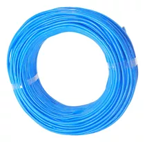 Fio 10mm Flexivel 50m X 10mm Fio Elétrico 10mm 750v C/50mts Cor Da Cobertura Azul