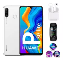 Huawei P30 Lite Dual Sim, 64 Gb, Color Blanco Perla, 6 Gb De