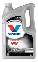 Aceite Sintetico Valvoline 10w60 Vr1 Racing / 5 Lts.