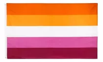 Bandera Lesbiana Lésbica Orgullo Pride (90x150cm) Gay Lgbt