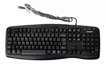 Teclado Ps2 F21-kb12 Dp3 Diebold Com Ç Cor De Teclado Preto Idioma Português