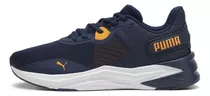 Tenis Puma Disperse Xt 3 Unisex Color Negro Y Amarillo Diseño De La Tela Liso Talla 27 Mx