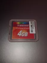 Cartão De Memória Transcend Compactflash 4g 133x