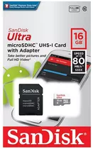 Memoria Micro Sd 16gb Sandisk