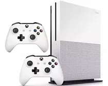 Xbox One S 1tb Microsoft C/2 Controles - R$1000 Á Vista