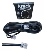 Control Remoto Con Cable De 4 Hilos Para Epicentro Restaurador De Bajos De Una Perilla Para Marca Krack Y Otras Marcas