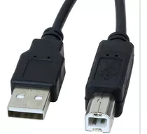 Cable De Impresora Usb 2.0 Tipo A-b De 1.8 Metros Resistente