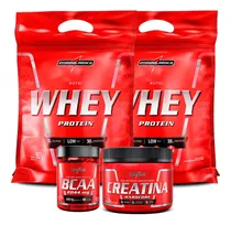 Kit 2x Whey Protein 900g  + Bcaa + Creatina Envio Rápido