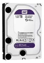 Disco Duro Interno Western Digital Wd Purple Wd10purx 1tb Pc - Dvr - Nvr  Púrpura 1tera Almacena Cctv Camaras