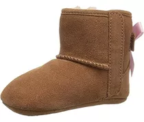 Ugg Bebé Niñas Jesse Bow Ii Boot, Chestnut, 2-3 Infant Us