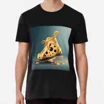 Remera Zapatillas Queso Algodon Premium