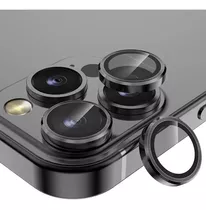  Vidrio Protector Lente De Camara Para iPhone 14 Pro Black 