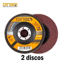 Disco Flap 4 1/2  Grano 60  Pack