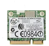 Tarjeta Wifi Mini Pci-e Broadcom Bcm94322hm8l Dell 