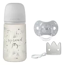 Set Suavinex Spread Joy 0a6m Gris Color Plateado