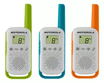 Handy Walkie Talkie Motorola T110tp 2 Vías 25 Km 3 Unidades