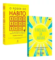 O Poder Do Hábito + O Milagre Da Manhã - Kit Autoajuda