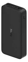 Xiaomi Redmi Powerbank Bateria Externa 20000mah Carga Rapida Color Negro