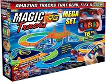 Magic Tracks Mega Rc Con  Coches De Carreras Turbo Con ...