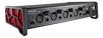 Tascam 4x4 Hr Placa Interface De Audio Usb Estudio Grabacion Color Negro/rojo