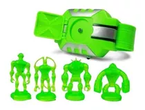 Relógio Ben 10 Som Luz Mais 4 Bonecos Omnitrix Mod 01