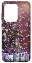 Funda Para Galaxy S20 Ultra Christmas Tree Present Patter-02