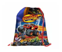 8 Mochilas Blaze Monster Machine, Lembrancinhas Aniversario