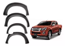 Extensiones Tapabarros Tipo Militar Isuzu Dmax 2014-2018