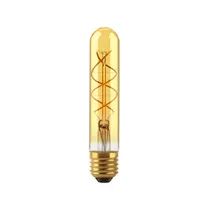 Tubo De Filamento T30 Lampara 5w Vintage Linea Golden