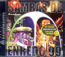 Cd Carnaval Sambas De Enredo 99 Rio De Janeiro Lacrado Raro!