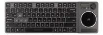 Teclado Gamer Bluetooth Corsair K83 Qwerty Español Color Negro Y Gris Con Luz Blanca