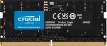 Memoria Ram Crucial Ddr5 So-dimm 16gb 4800mhz 1 X 16gb Ct16g48c40s5