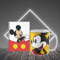 Taza + Cuaderno Caja Regalo Gift Box Series Comic Personajes