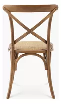 Silla Madera Tradition Rattan Nogal Form