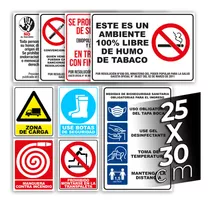 Avisos De Ley Pvc/vinil Señalética,carteles, Providencia,ccs