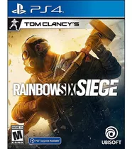 Juego Ps4 Tom Clancy's Rainbow Six Siege Físico
