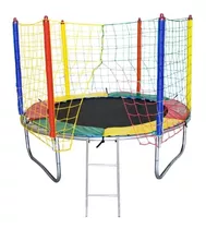 Pula Pula P/ Playground Infantil 1,83 Cor Preto Cor Da Lona De Salto Preto