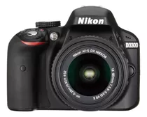 Cámara Digital Nikon D3300 Doble Zoom Kit 1855 Mm Dx Vr Ii