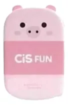 Apontador Com Depósito + Borracha Cis Fun Bichinhos Kit C/4