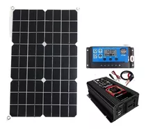 Inversor De Batería Solar 110-220, Panel Solar De