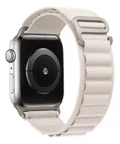 Pulsera Circular Para Reloj Apple Ultra Alpine Mountaineer De Nailon, Color Blanco, 42 Mm, 44 Mm, 45 Mm, 49 Mm